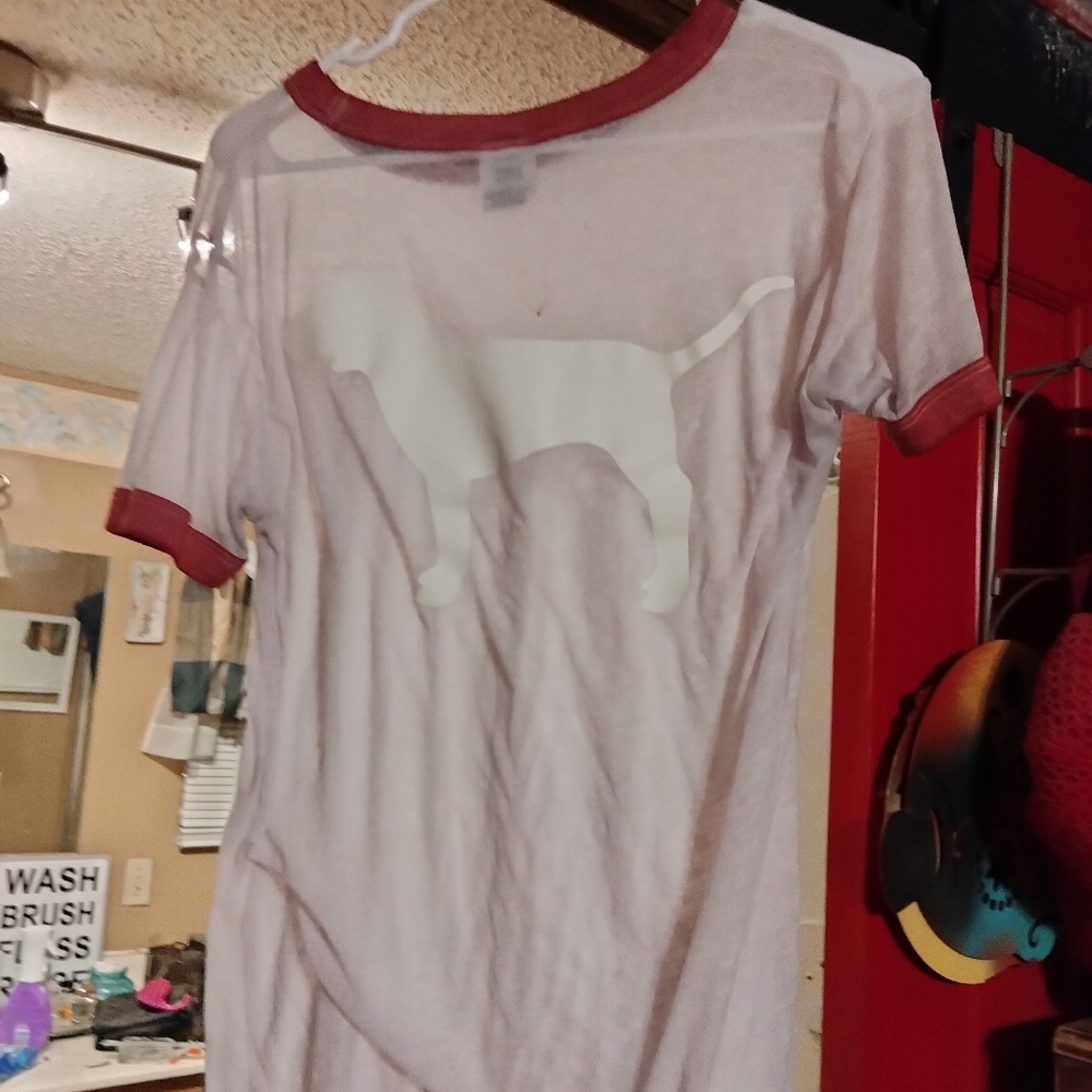 See through tshirt by VS Pink... One of my most comfiest tshirts I own...